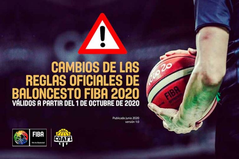 CAMBIOS DE LAS REGLAS OFICIALES FIBA 2020